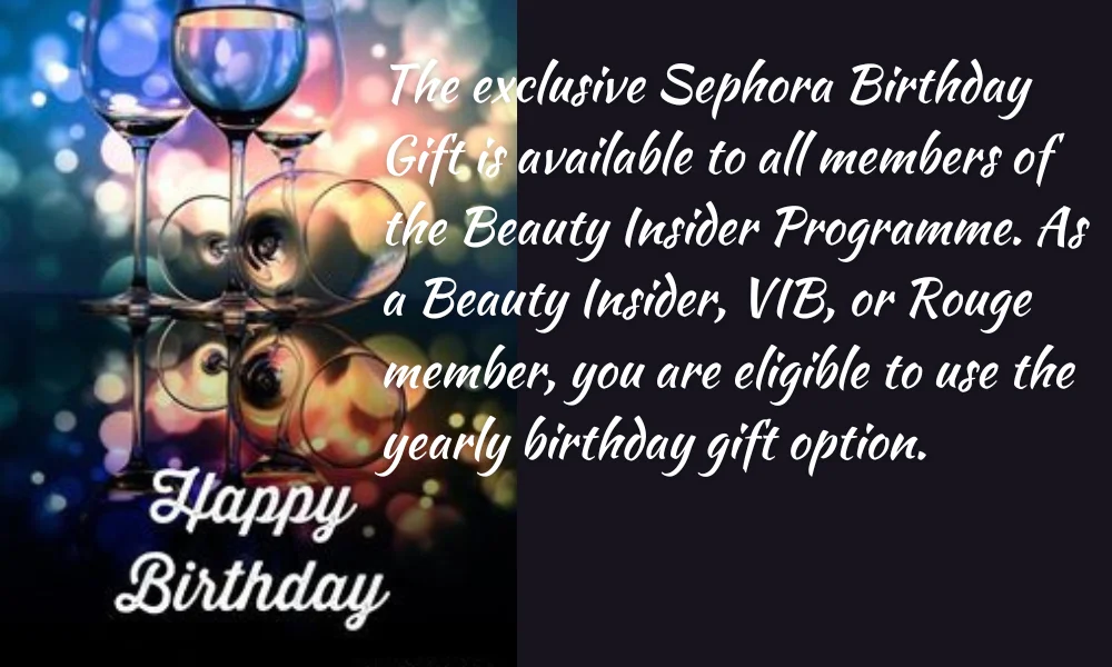 Sephora Birthday Gift