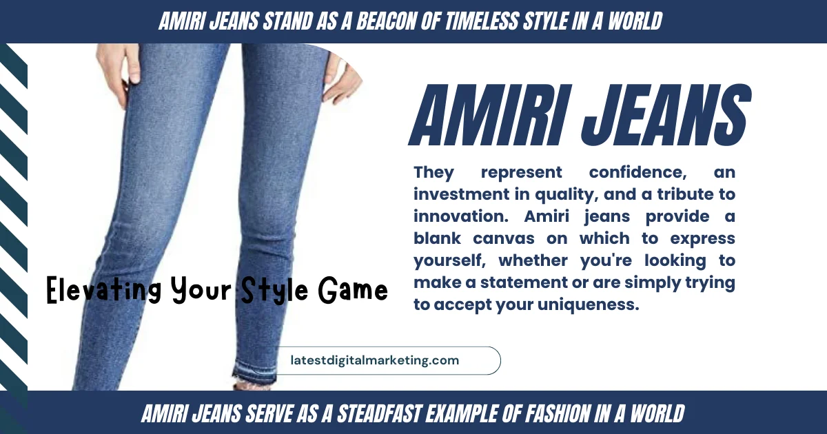 Amiri Jeans